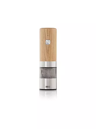 AD HOC | Moulin à poivre ou à sel électrique i.MILL 17cm Acacia/Acier inoxydable | hellbraun